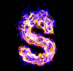 Letter S On Fire letter s wallpaper