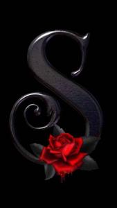 Letter S With Rose Name name wallpaper