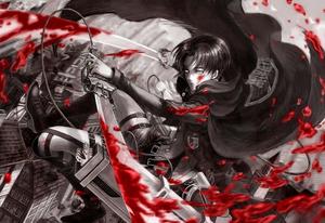 Levi Ackerman, The Titans' Greatest Fear attack on titan wallpaper