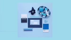 Light Blue Aesthetic Flat Lay blue aesthetic wallpaper