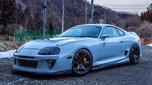 Light Blue Toyota Supra toyota supra wallpaper