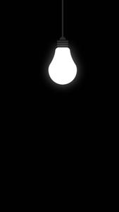 Light Bulb 4K Ultra HD Dark Phone 4k ultra hd dark phone wallpaper