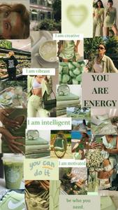 Light Green That Girl Aesthetic that girl aesthetic wallpaper