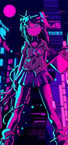 Light Purple Aesthetic Anime Girl light purple aesthetic wallpaper