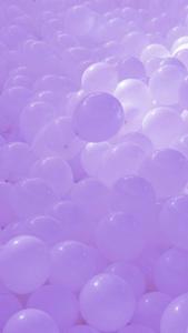 Light Purple Aesthetic Balloons light purple aesthetic wallpaper