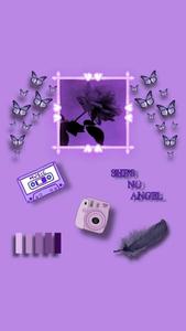 Light Purple Aesthetic Girly Elements light purple aesthetic wallpaper