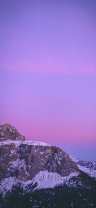 Light Purple Aesthetic Mountain Peak light purple aesthetic wallpaper