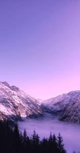 Light Purple Aesthetic Nature Landscape light purple aesthetic wallpaper