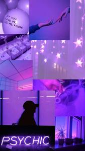 Light Purple Aesthetic Photo Collage light purple aesthetic wallpaper