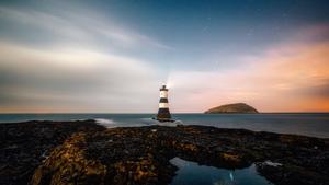 Lighthouse Chromebook Illustration chromebook wallpaper