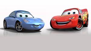 Lightning McQueen And Sally Carrera lightning mcqueen wallpaper