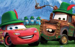Lightning McQueen Green Hat lightning mcqueen wallpaper