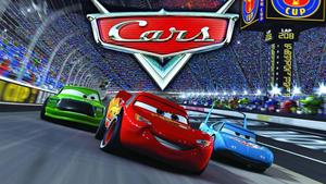 Lightning McQueen Racing on a Track lightning mcqueen wallpaper