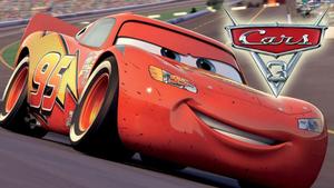Lightning McQueen Racing on the Track lightning mcqueen wallpaper