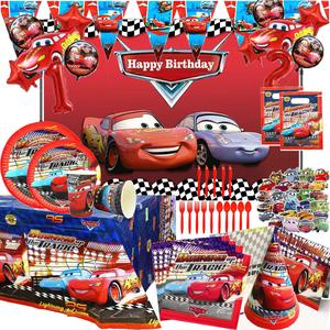 Lightning McQueen Speeding on the Track lightning mcqueen wallpaper