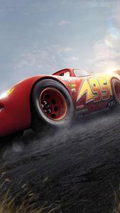 Lightning McQueen - Star of Disney's Cars Series Wallpaper