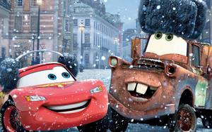 Lightning McQueen Tow Mater Snow lightning mcqueen wallpaper