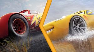 Lightning McQueen VS Cruz Ramirez lightning mcqueen wallpaper