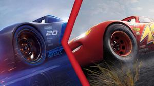 Lightning McQueen VS Jackson Storm lightning mcqueen wallpaper