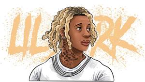 Lil Durk Graphic Artwork lil durk wallpaper