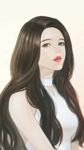 Lim Joo-Kyung From True Beauty Beautiful Girl Cartoon beautiful girl cartoon wallpaper