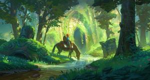 Link, the Hero of Hyrule in The Legend of Zelda legend of zelda wallpaper