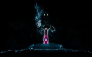 Link traverses the land of Hyrule in the Legend of Zelda legend of zelda wallpaper