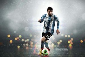 Lionel Messi exudes cool Wallpaper