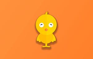 Little Cartoon Chick Cute Laptop cute laptop wallpaper