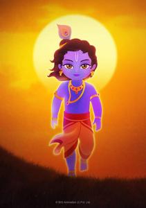 Little Cartoon Krishna cartoon krishna wallpaper