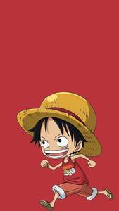 Little Monkey D Luffy In Red monkey d luffy wallpaper