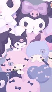Little Twin Stars With My Melody Kurumi my melody kuromi wallpaper