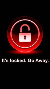 Lock Screen Unlocked Padlock Icon lock screen wallpaper