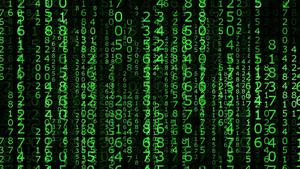 Logos and symbols within the Matrix matrix wallpaper