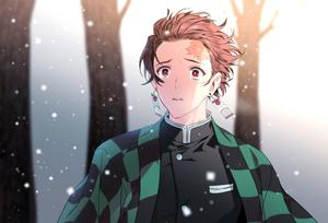 Lonesome Tanjiro PFP tanjiro pfp wallpaper