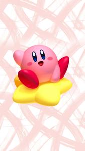 Look at this adorable Kirby character! kirby wallpaper