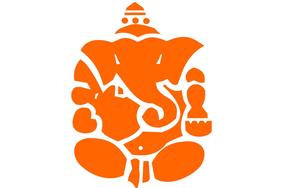 Lord Ganesh radiating peace and joy. ganesh wallpaper