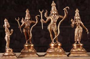 Lord Hanuman 3D Four Figures lord hanuman 3d wallpaper
