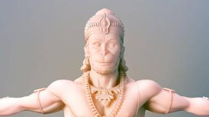 Lord Hanuman 3D Render HD Wallpaper