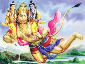 Lord Hanuman Rama And Lakshmana 3D lord hanuman 3d wallpaper