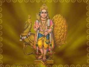 Lord Murugan, Son of Shiva Wallpaper