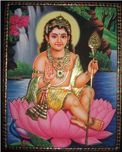 Lord Murugan, The Divine Hindu God of War Wallpaper