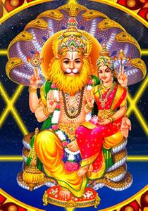 Lord Narasimha Abstract Art lord narasimha wallpaper
