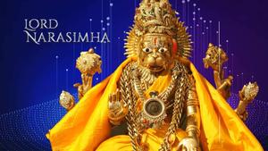 Lord Narasimha Digital Art lord narasimha wallpaper