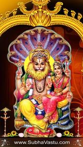 Lord Narasimha Gold And Red lord narasimha wallpaper