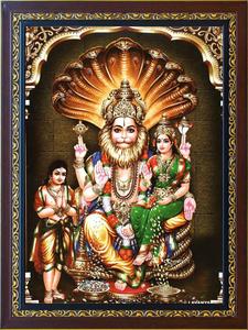 Lord Narasimha Wooden Frame lord narasimha wallpaper