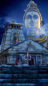 Lord Shiva Bholenath In Temple 3D bholenath 3d wallpaper