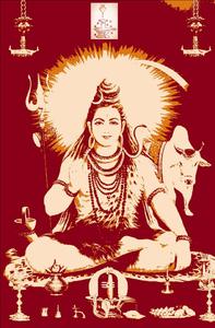 Lord Shiva Meditative Art lord shiva wallpaper