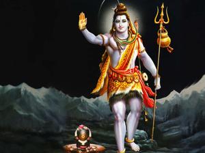 lord shiva with a sword and a trident lord shiva wallpaper