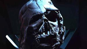 Lord Vader's Iconic Mask with a Gothic Edge darth vader wallpaper